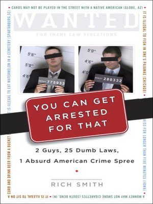 cover image of You Can Get Arrested for That